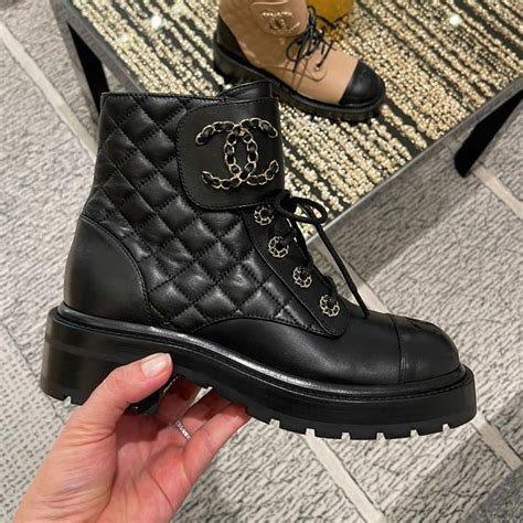 coco noir chanel boots|chanel coco noir price.